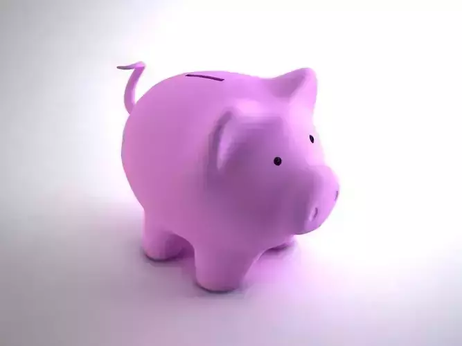piggy Bank 3D model