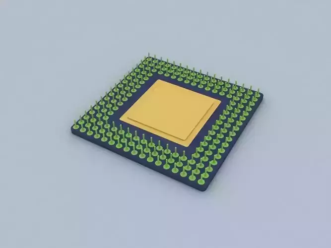 Processor computer chip