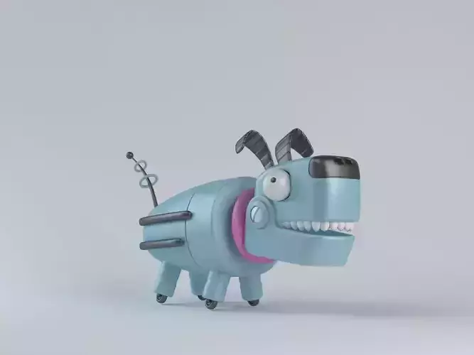 Robo Dog 3D model