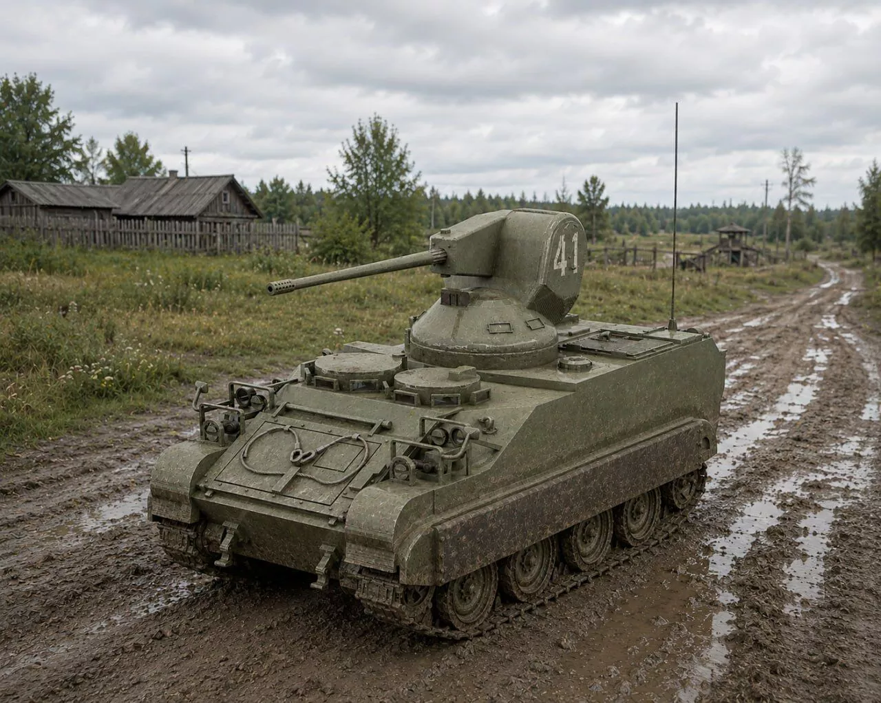 M113 Lynx Niederlande 3D print model