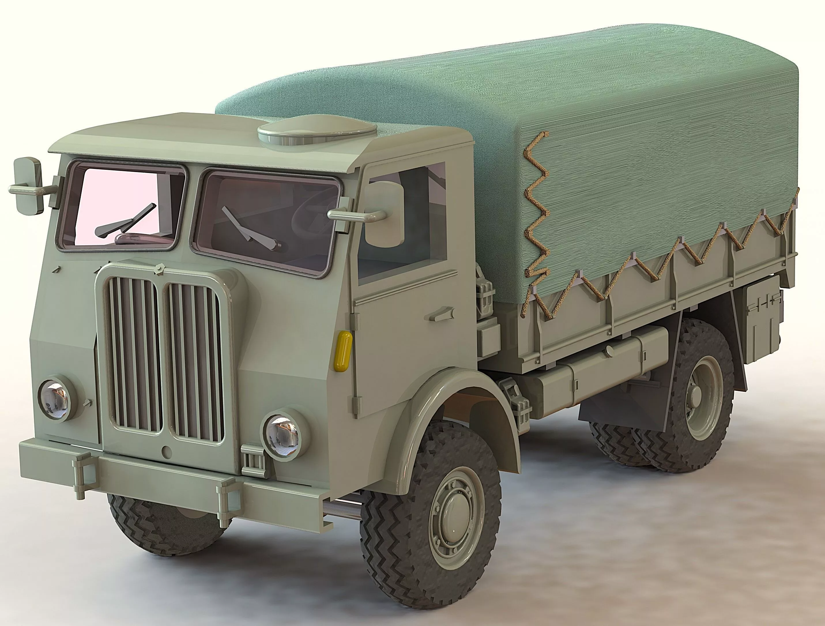 Saurer 4 CM 3D print model