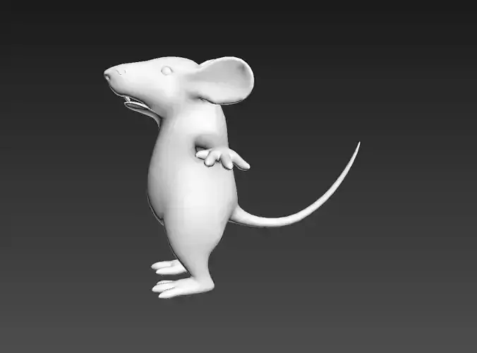 Mouse Character T-pose