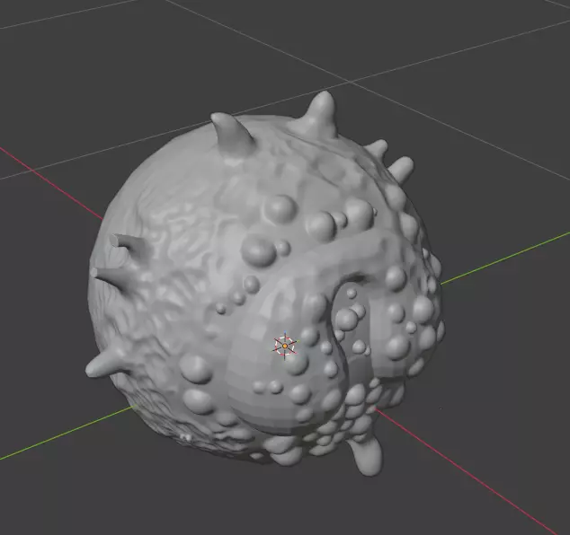 Eosinophil Immune Cell 3D Model 3D print model