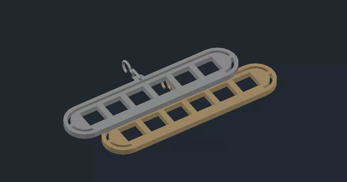 Foldable Hanger 3D print model