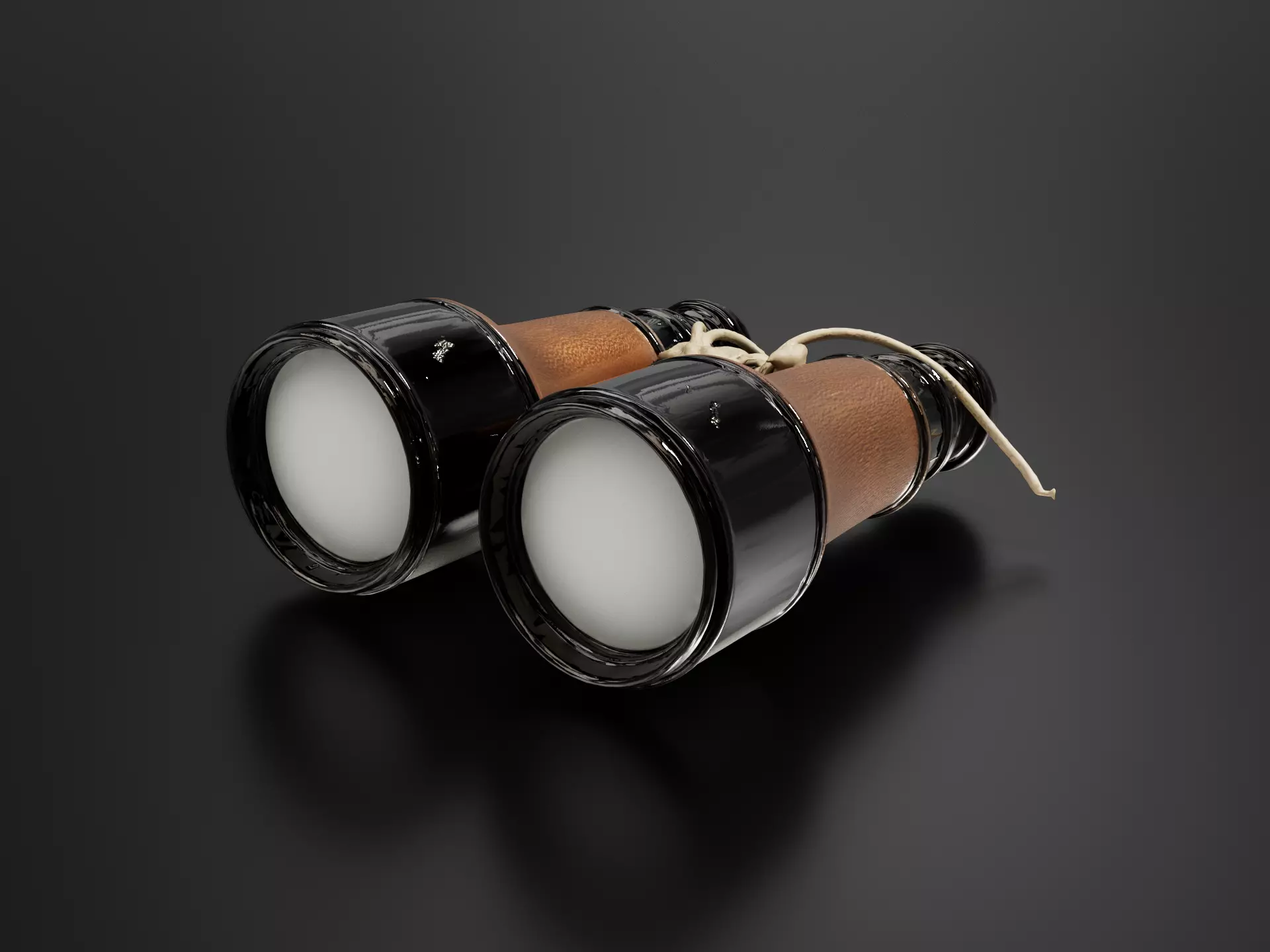 Old binoculars 03 3D print model