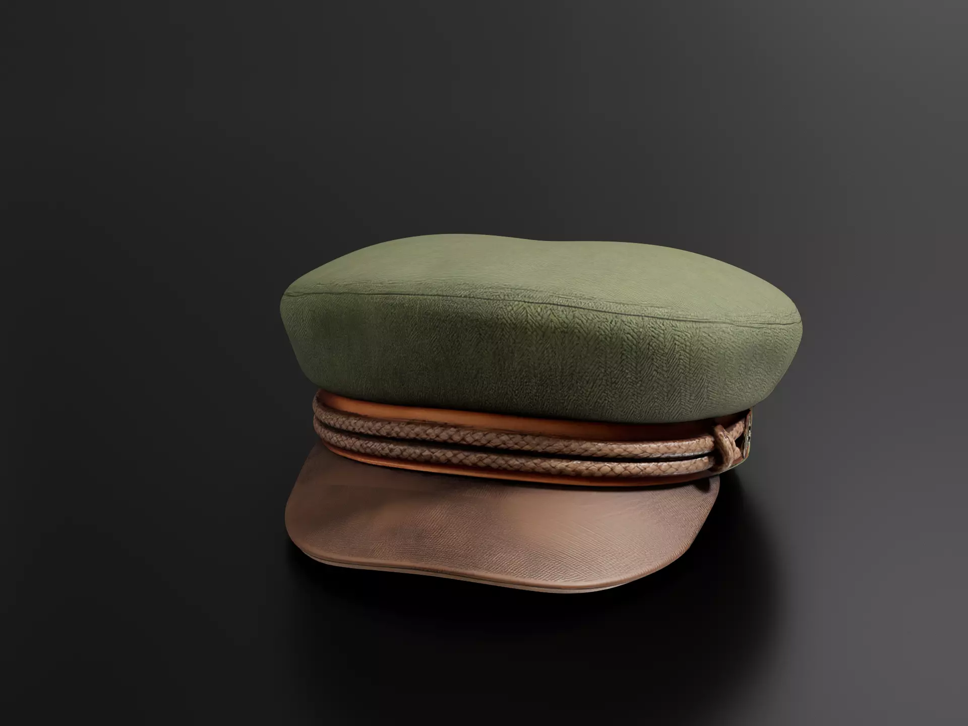 old Fisherman Cap 3D print model
