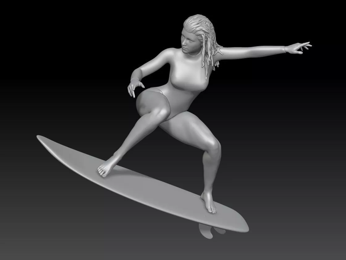 surfer girls 1 2026 3D print model