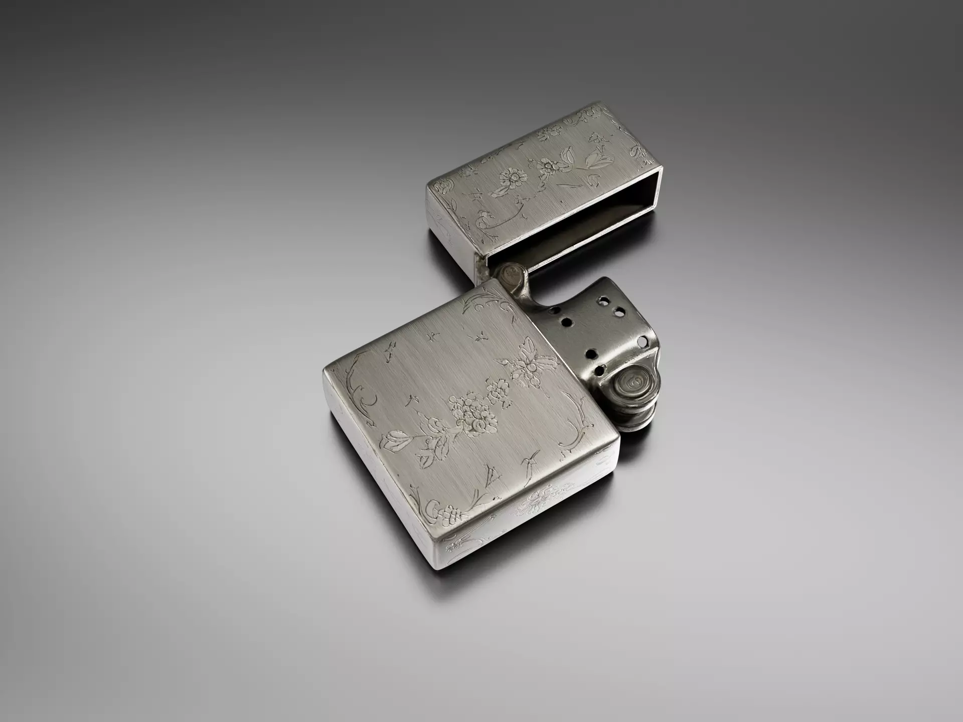 Old lighter 02 3D print model