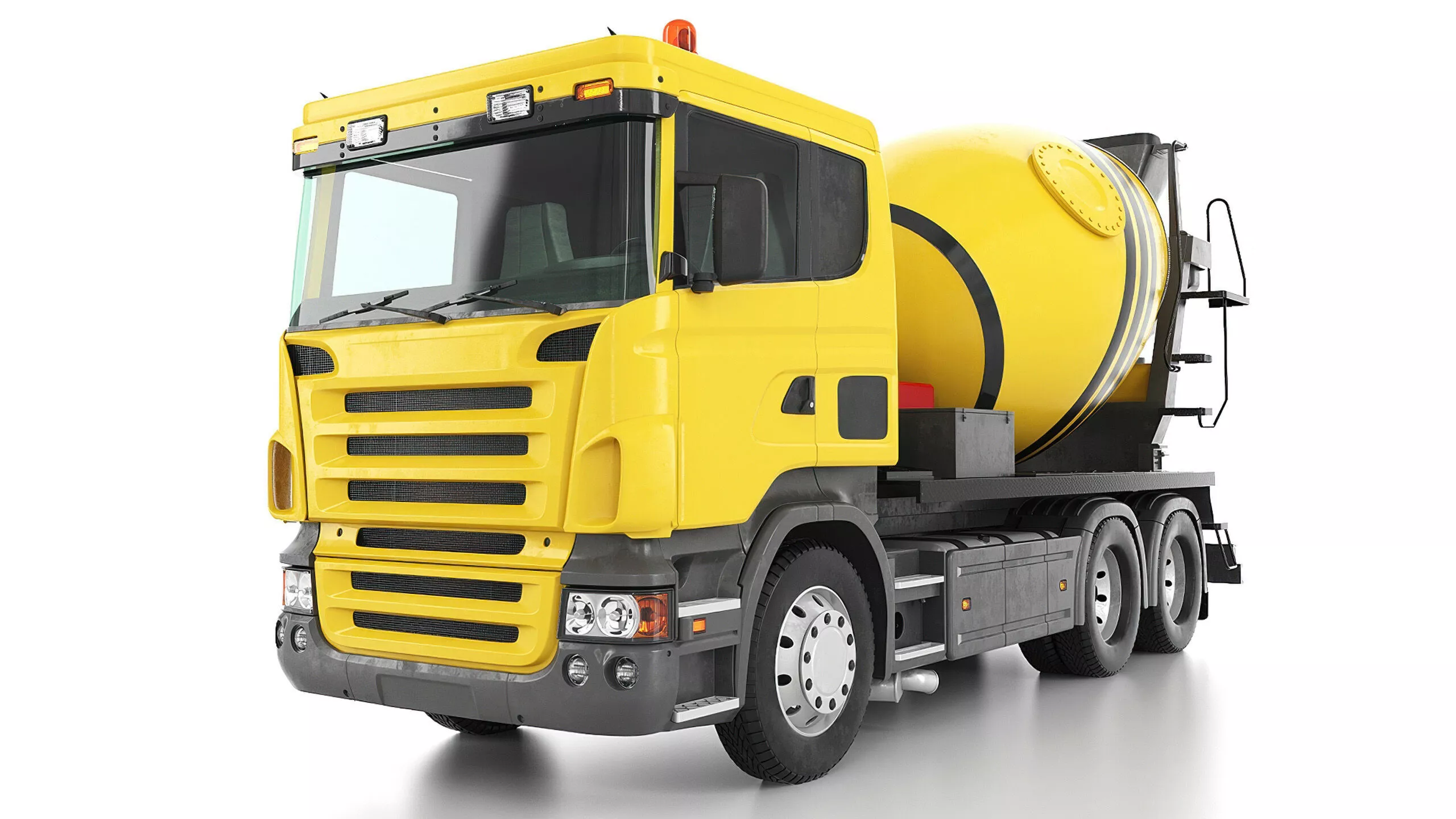 Concrete Mixer Truck 3D model