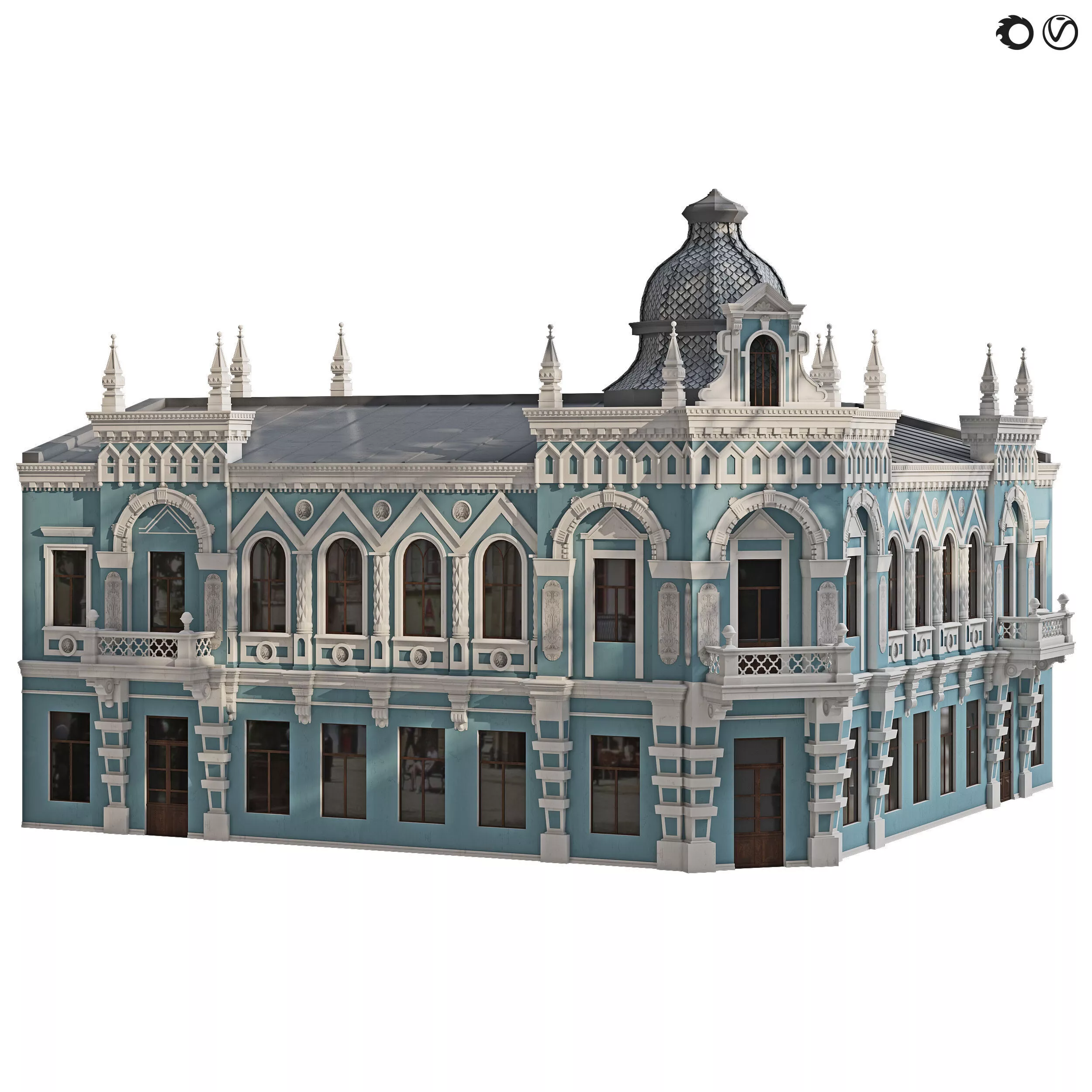 City building 19 3D model