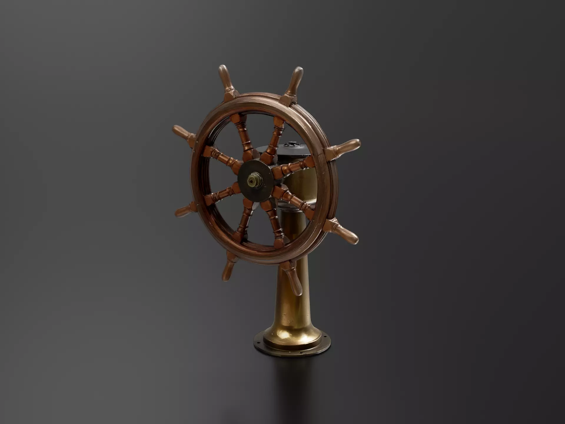 Ship rudder 02 3D print model