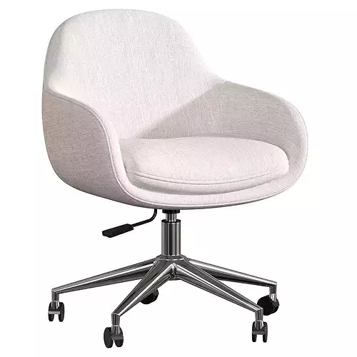 Jessen Office Chair Low-poly 3D model 2