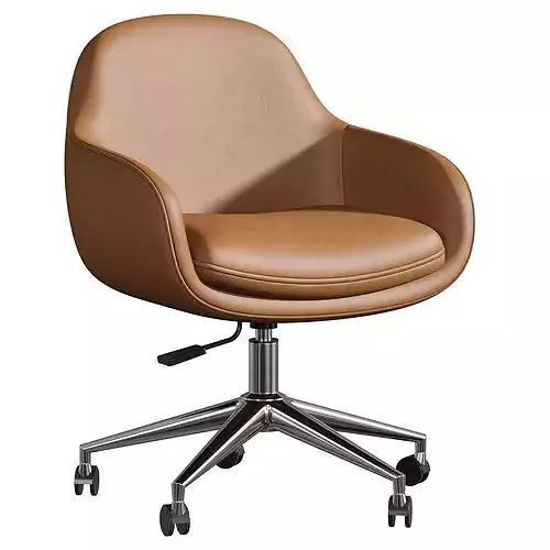 Jessen Office Chair Low-poly 3D model 3