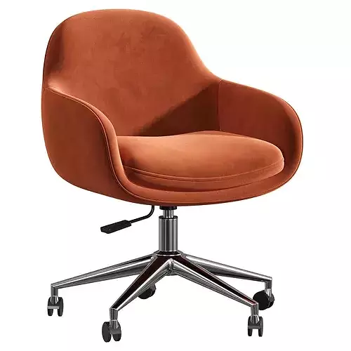 Jessen Office Chair Low-poly 3D model 4