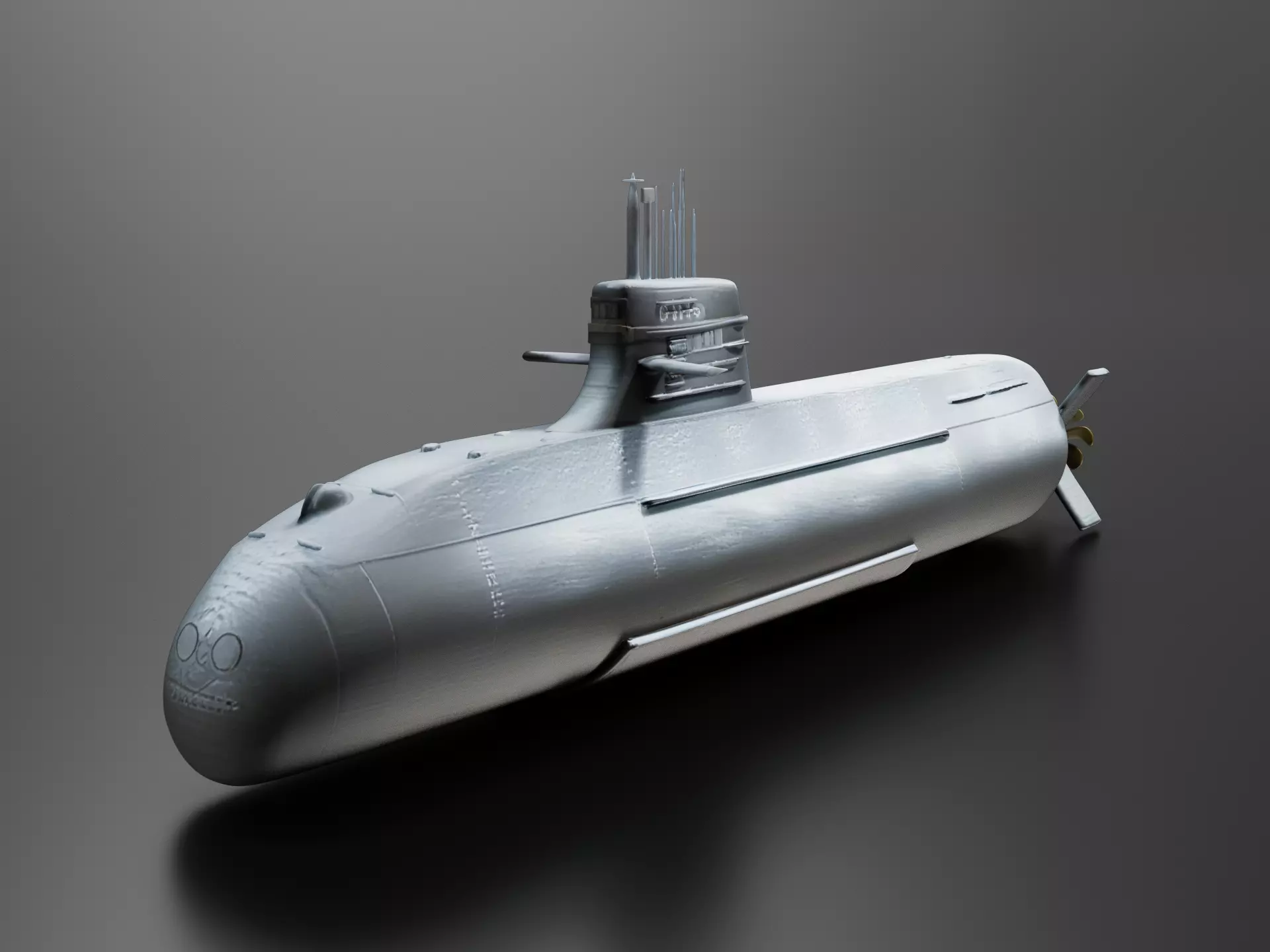 Submarine 3D print model