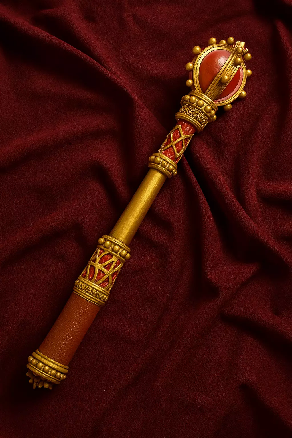 Royal Scepter 3D Print File STL GLB OBJ 3D Model 3D print model