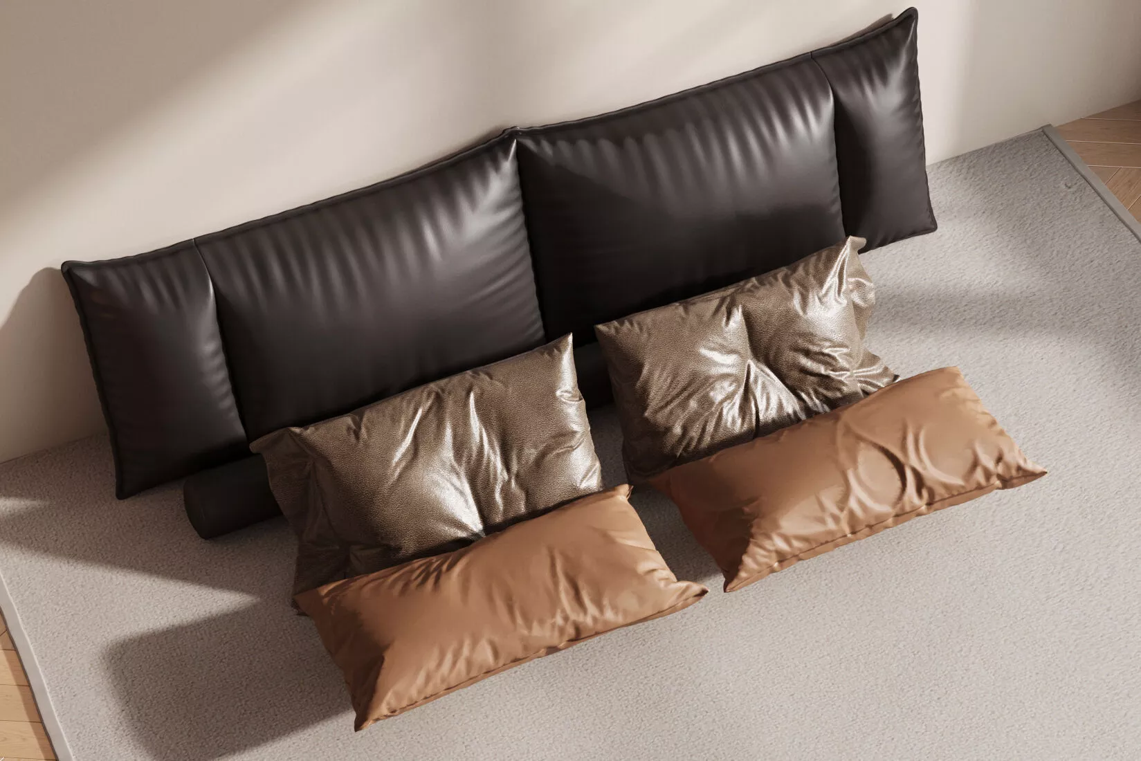 Throw pillow Cushion Pillow Lumbar 3D model