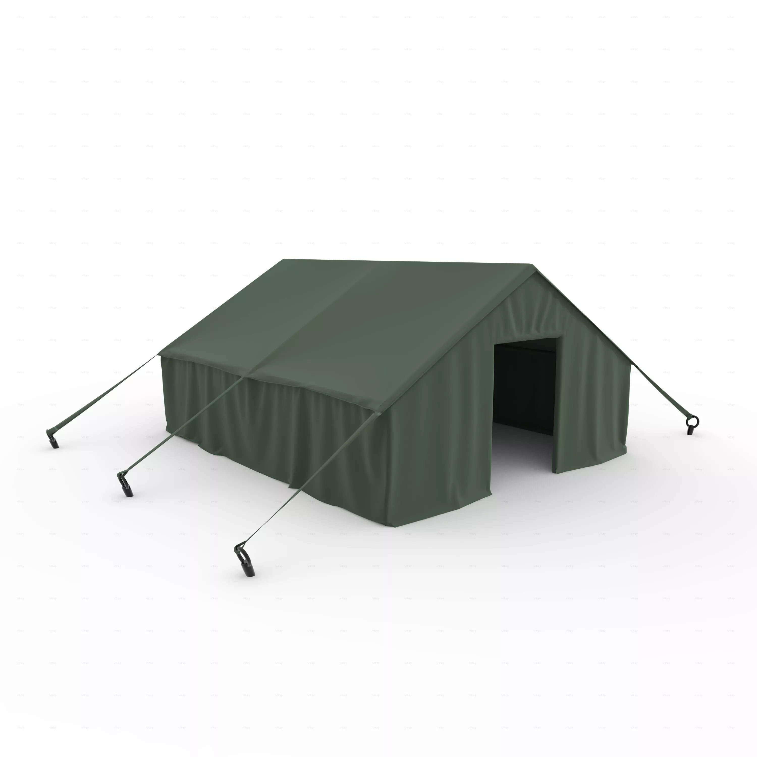 Military Tent 47 3D model