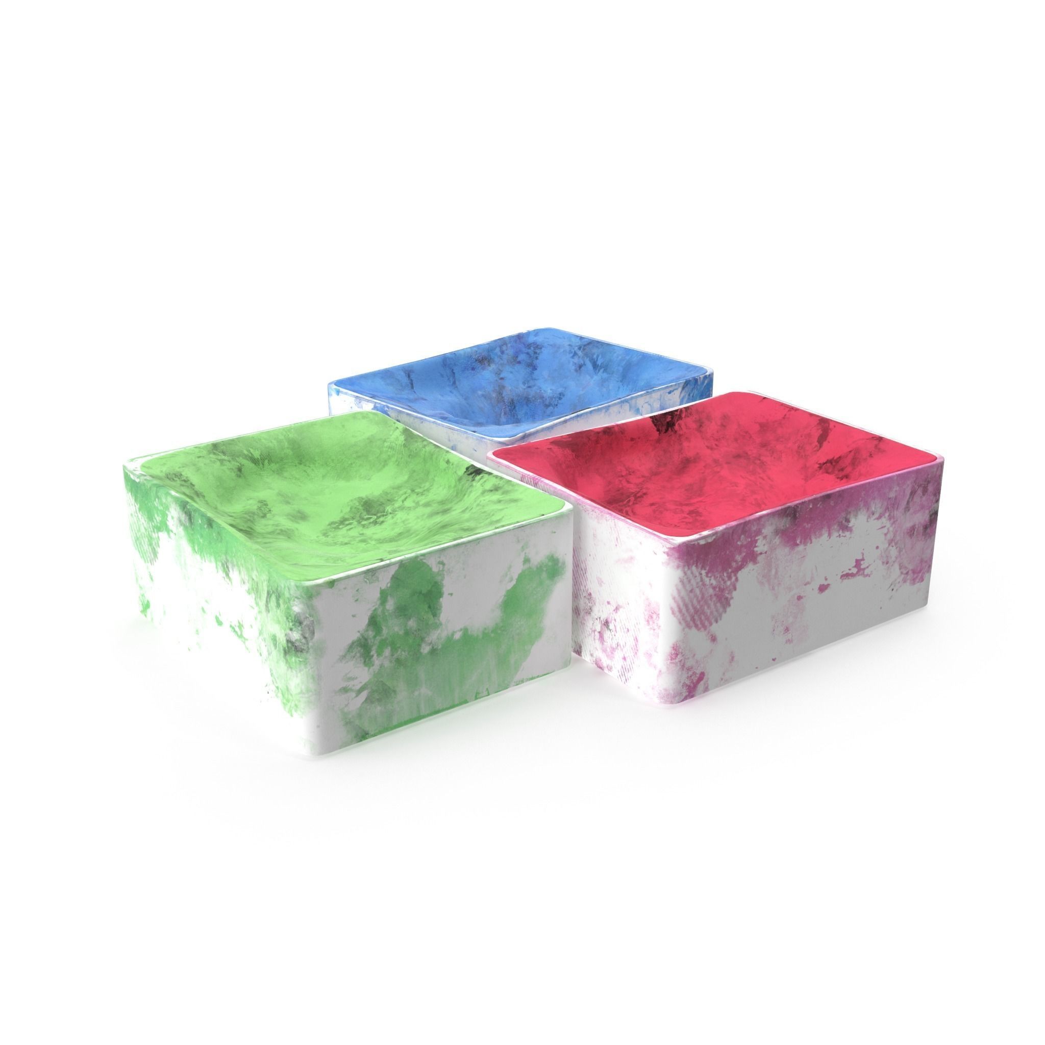 HD Used Watercolor 3D model_2