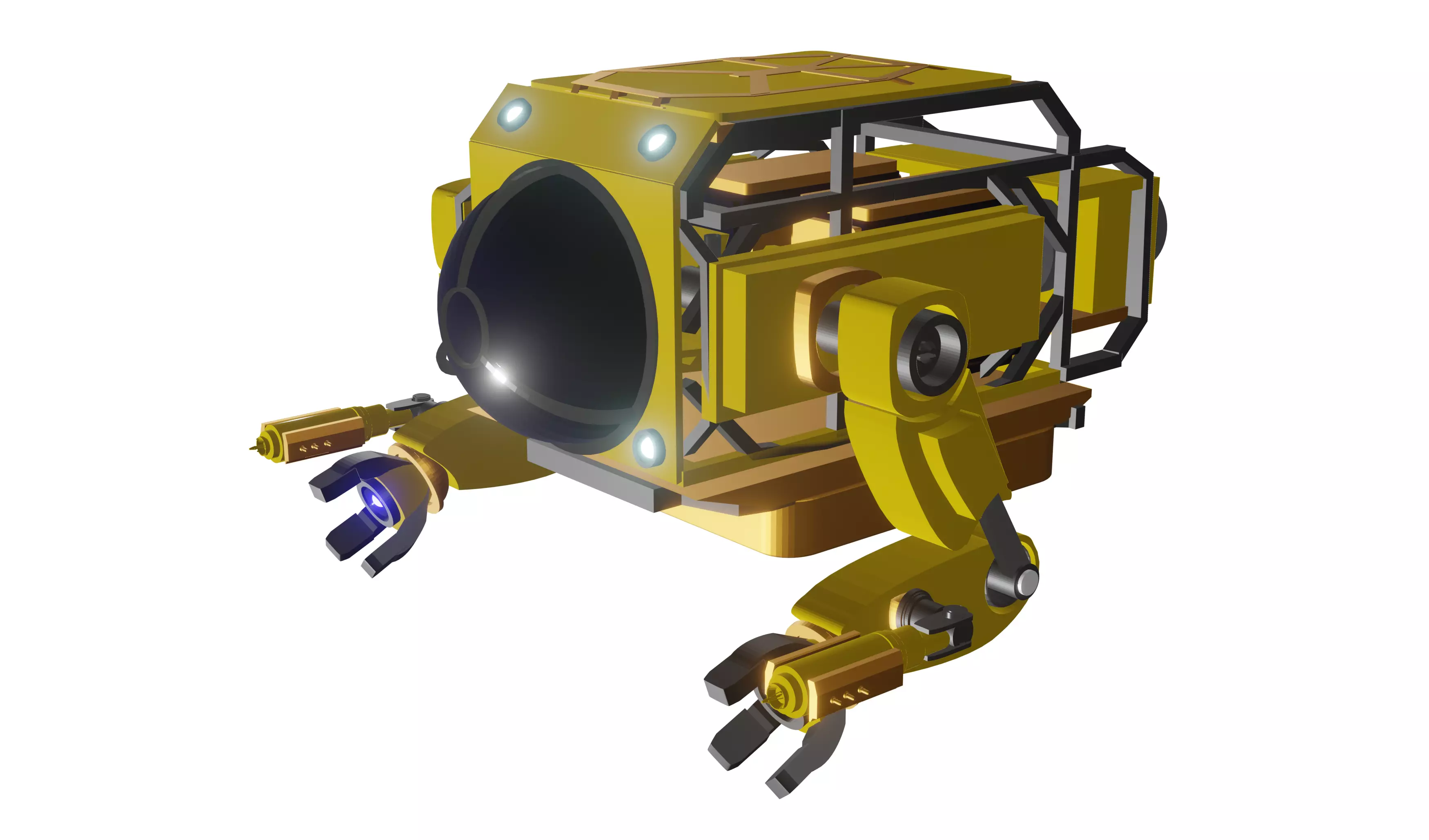 Aquatic Explorer 3D print model