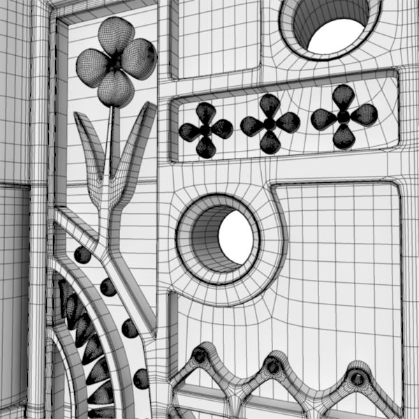Door Hinge 2 3D model_11