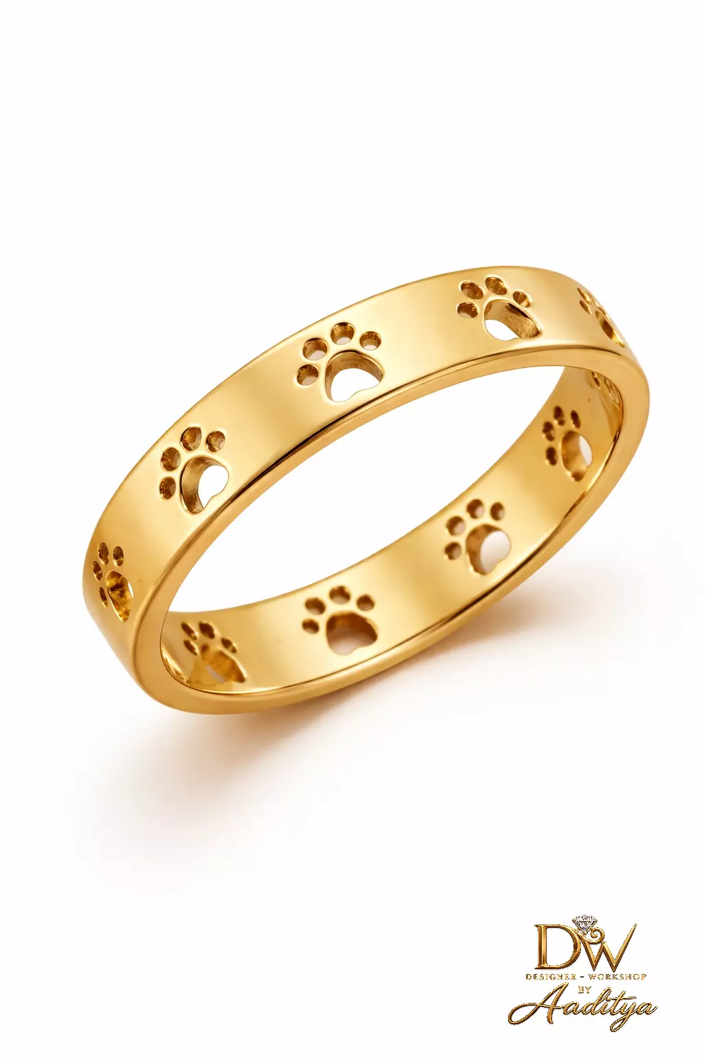 Dog Paw Ring 3D print model