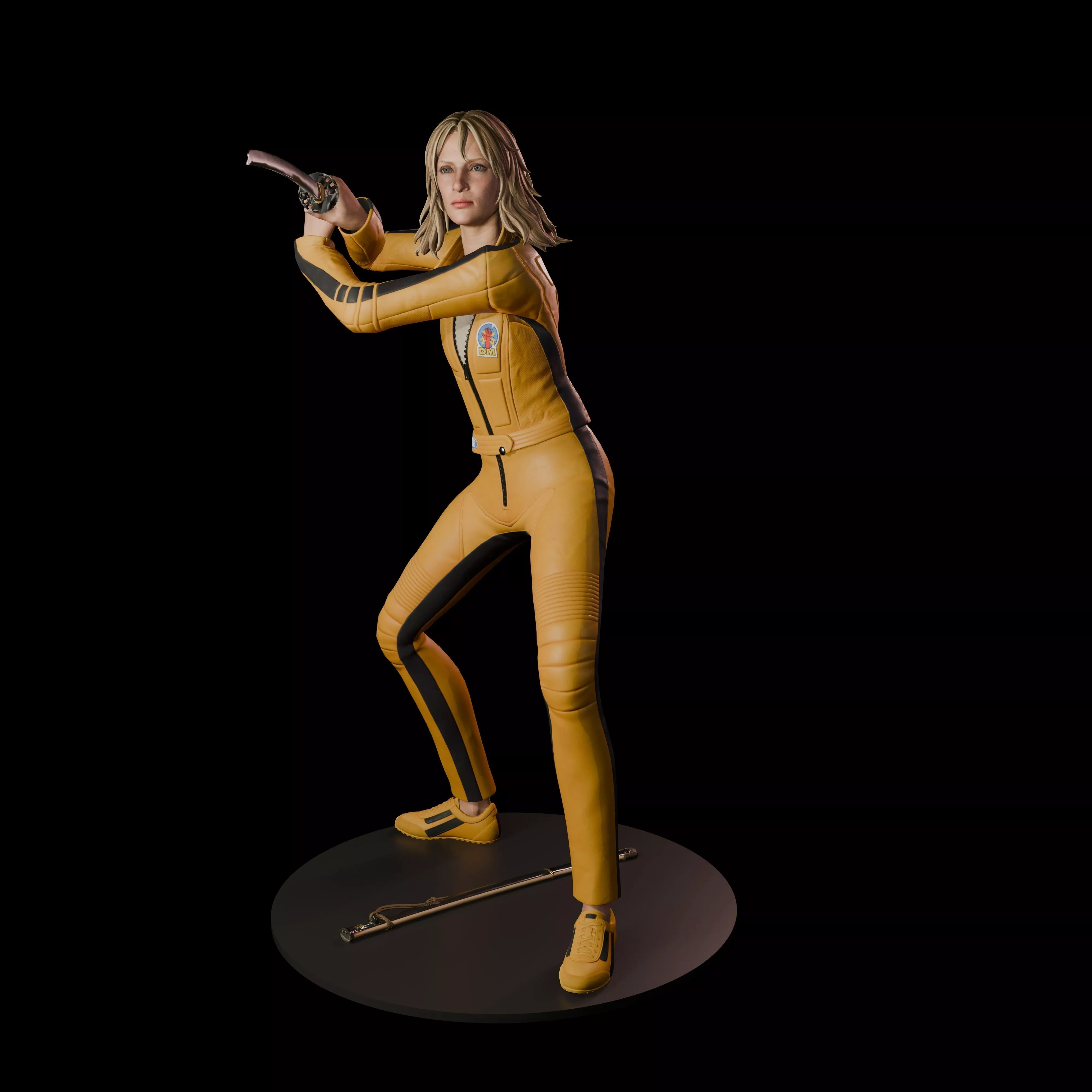 Kill Bill The Bride 3D print model