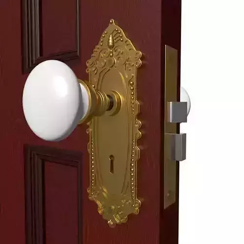 Door Knob Hardware 2 3D model