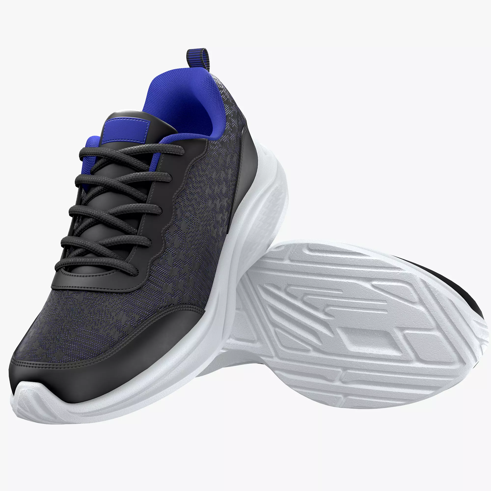 Sneakers Low-poly 3D model