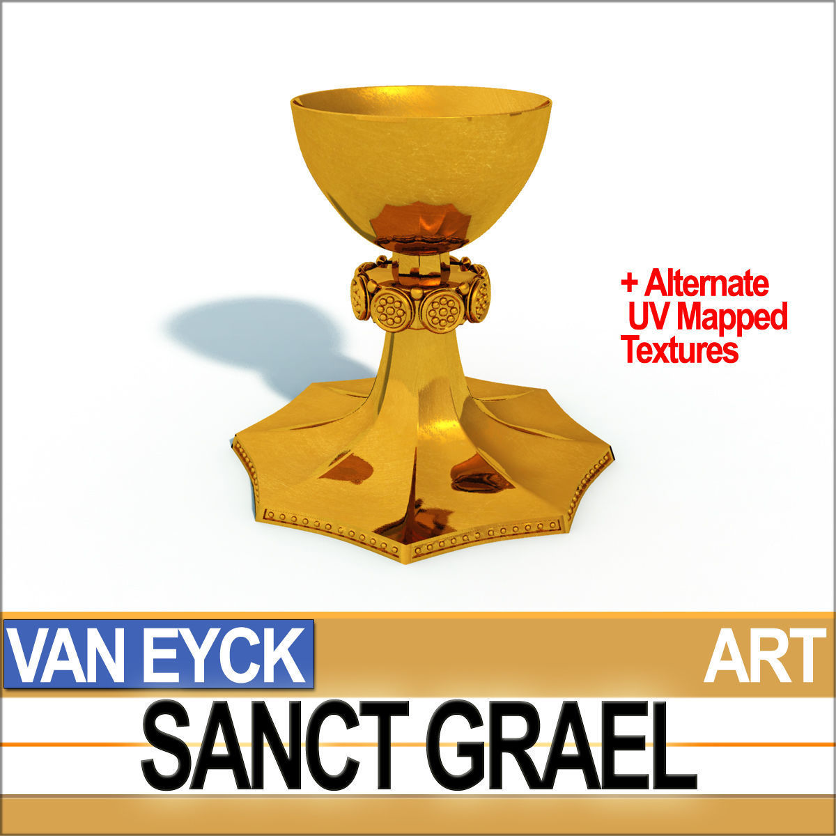 Sanct Grael Van Eyck 3D model_7
