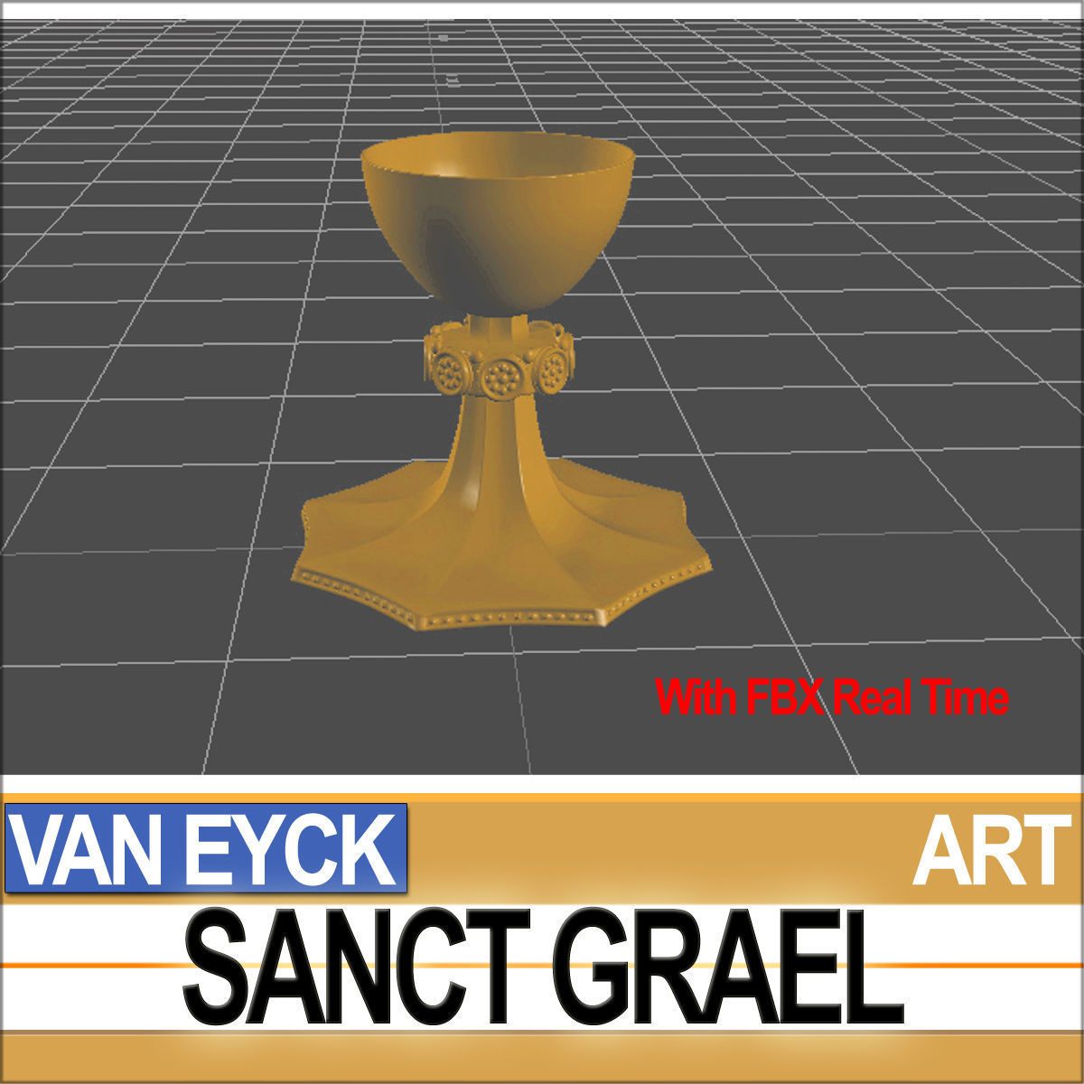 Sanct Grael Van Eyck 3D model_4