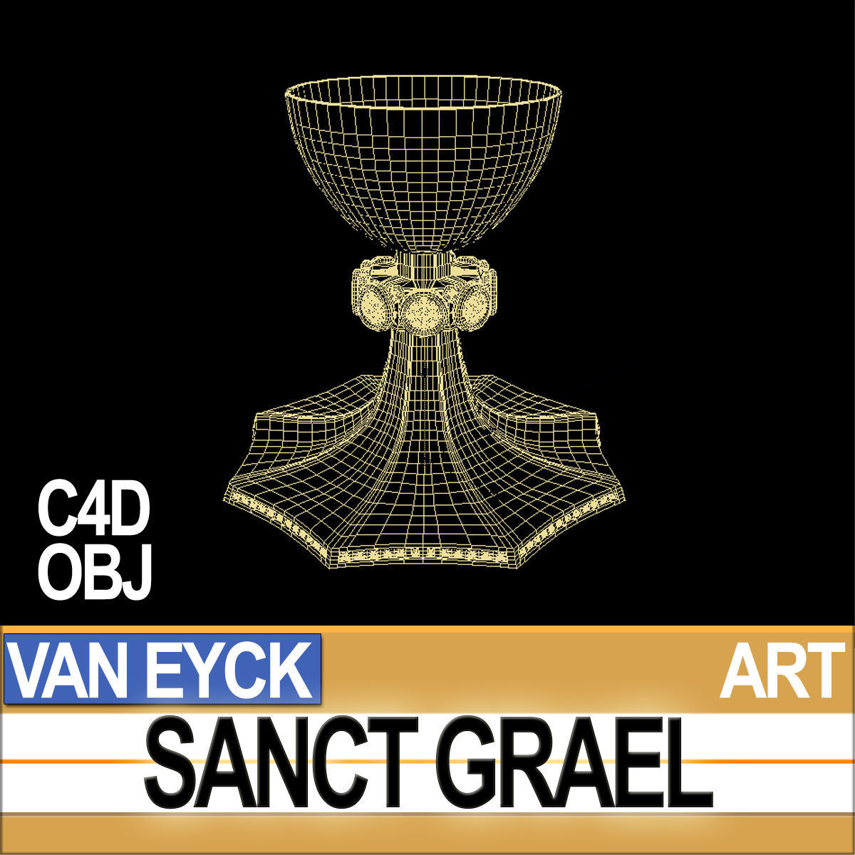 Sanct Grael Van Eyck 3D model_9
