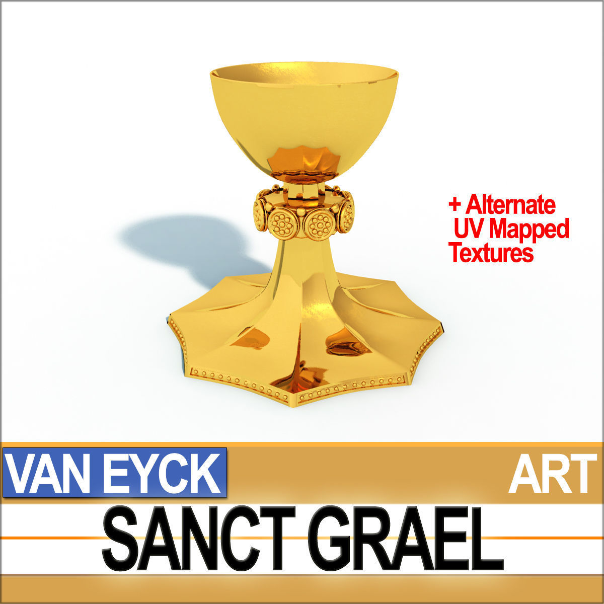 Sanct Grael Van Eyck 3D model_5