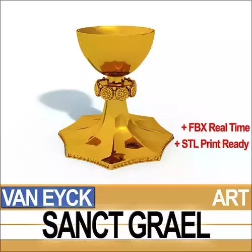 Sanct Grael Van Eyck 3D model