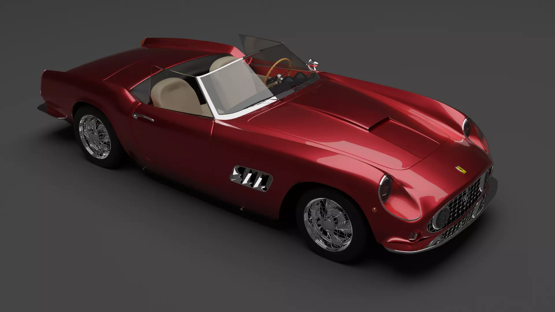 250 GT California Spyder 1962 3D model