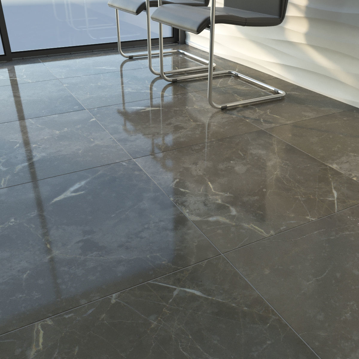 ABC Stone Set 3D model_9