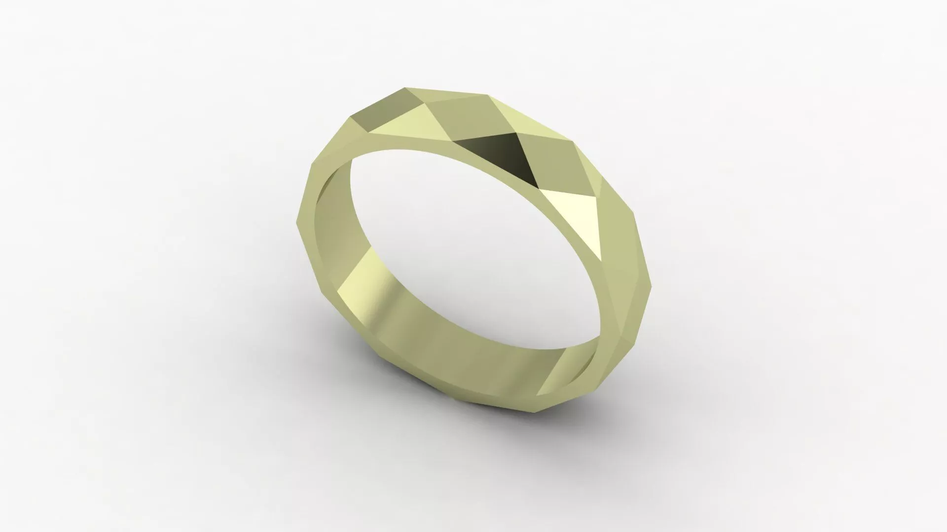 geometric ring 3D print model
