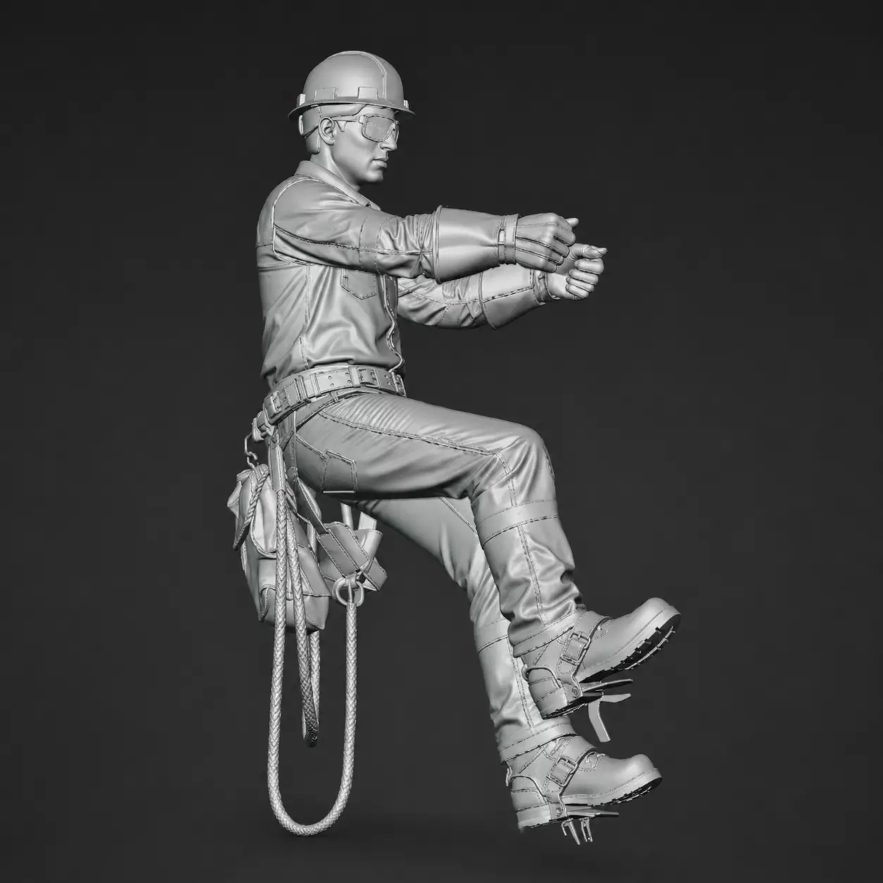 Liniero Industrial en Suspension 3D print model