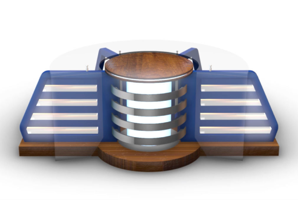 Virtual TV Studio News Desk Collection 12 Pieces 3D model_22