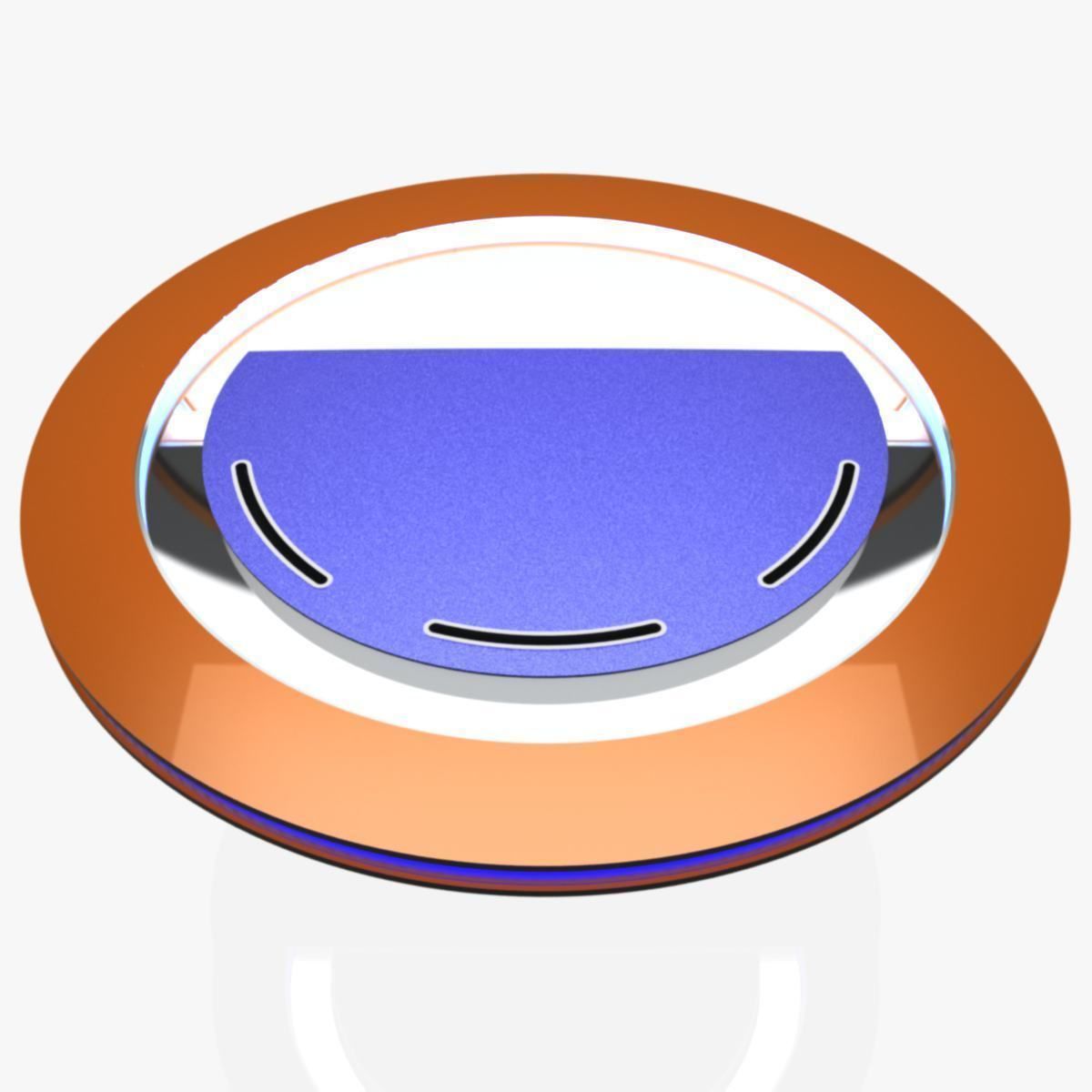 Virtual TV Studio News Desk Collection 12 Pieces 3D model_120