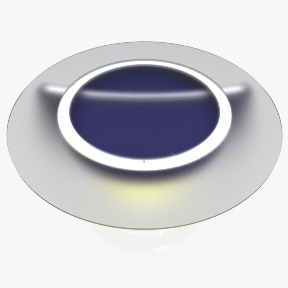 Virtual TV Studio News Desk Collection 12 Pieces 3D model_82