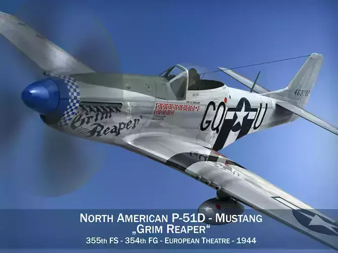 North American P-51D Mustang - Grim Reaper