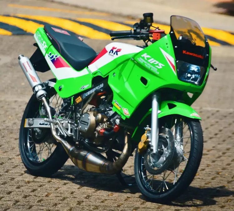 Kawasaki KR 150 1992 3D Printable STL Model Sport Motorcycle 3D print model