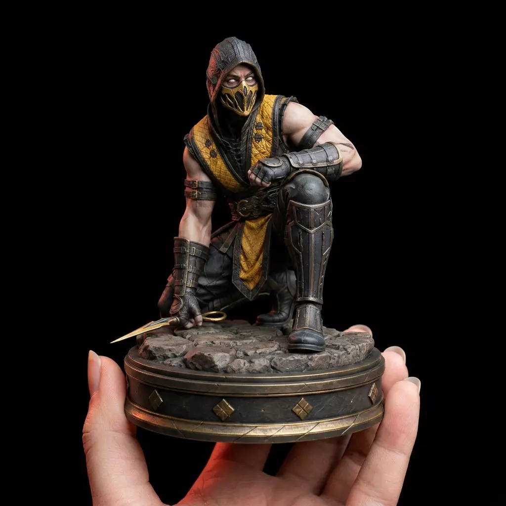 MK Scorpion STL 3D print model