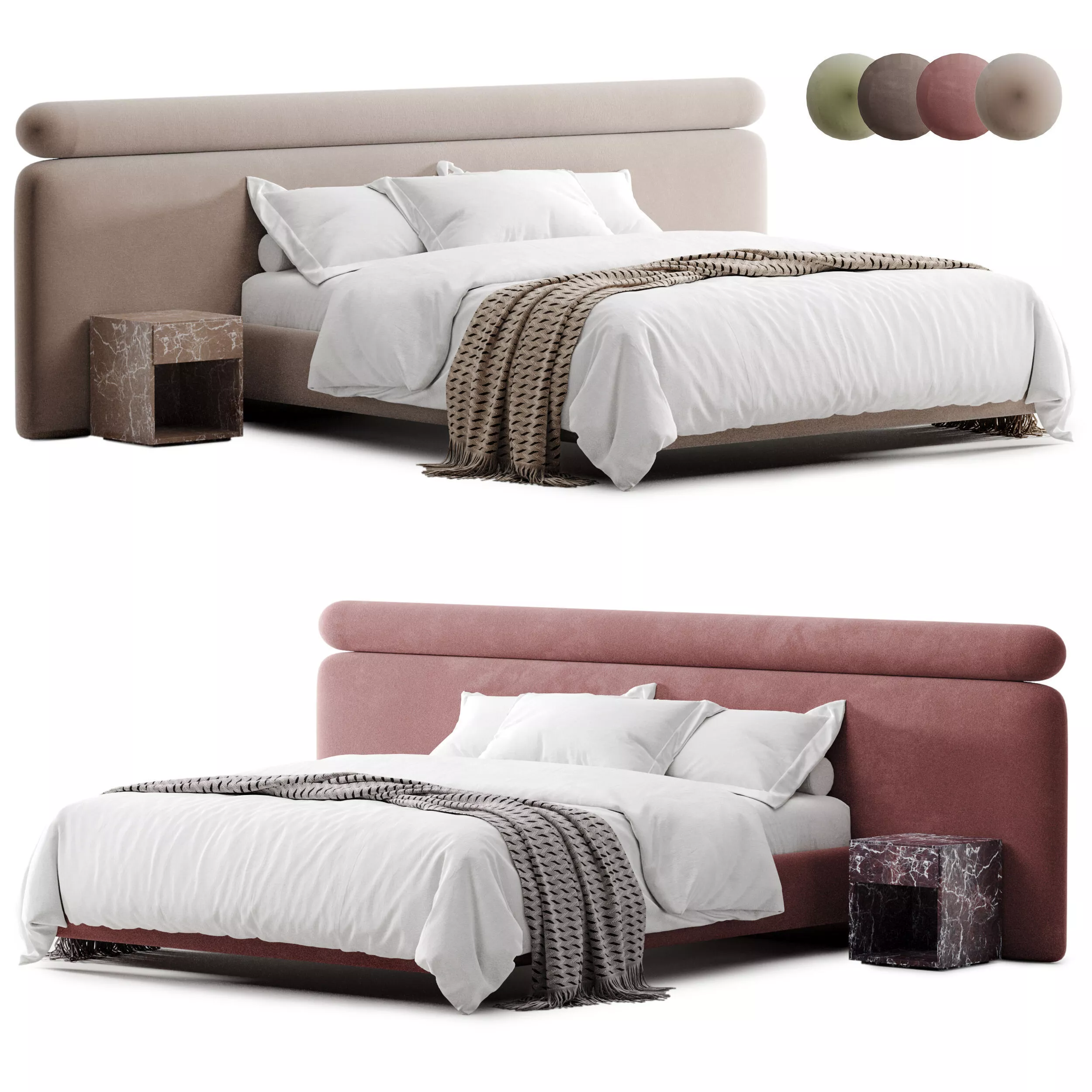 Ivy Bed 3D model