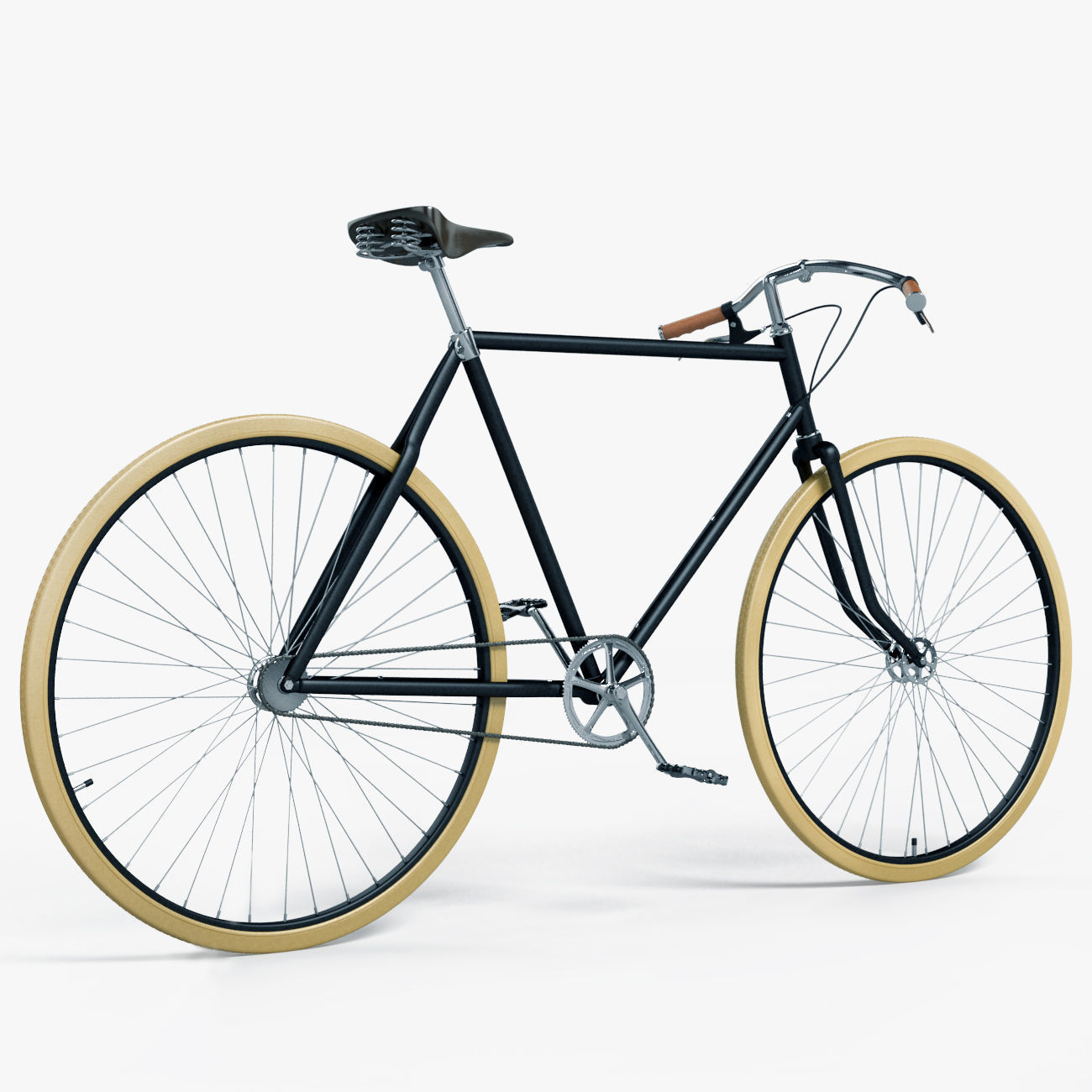 Bicycle pashley 3D model_3