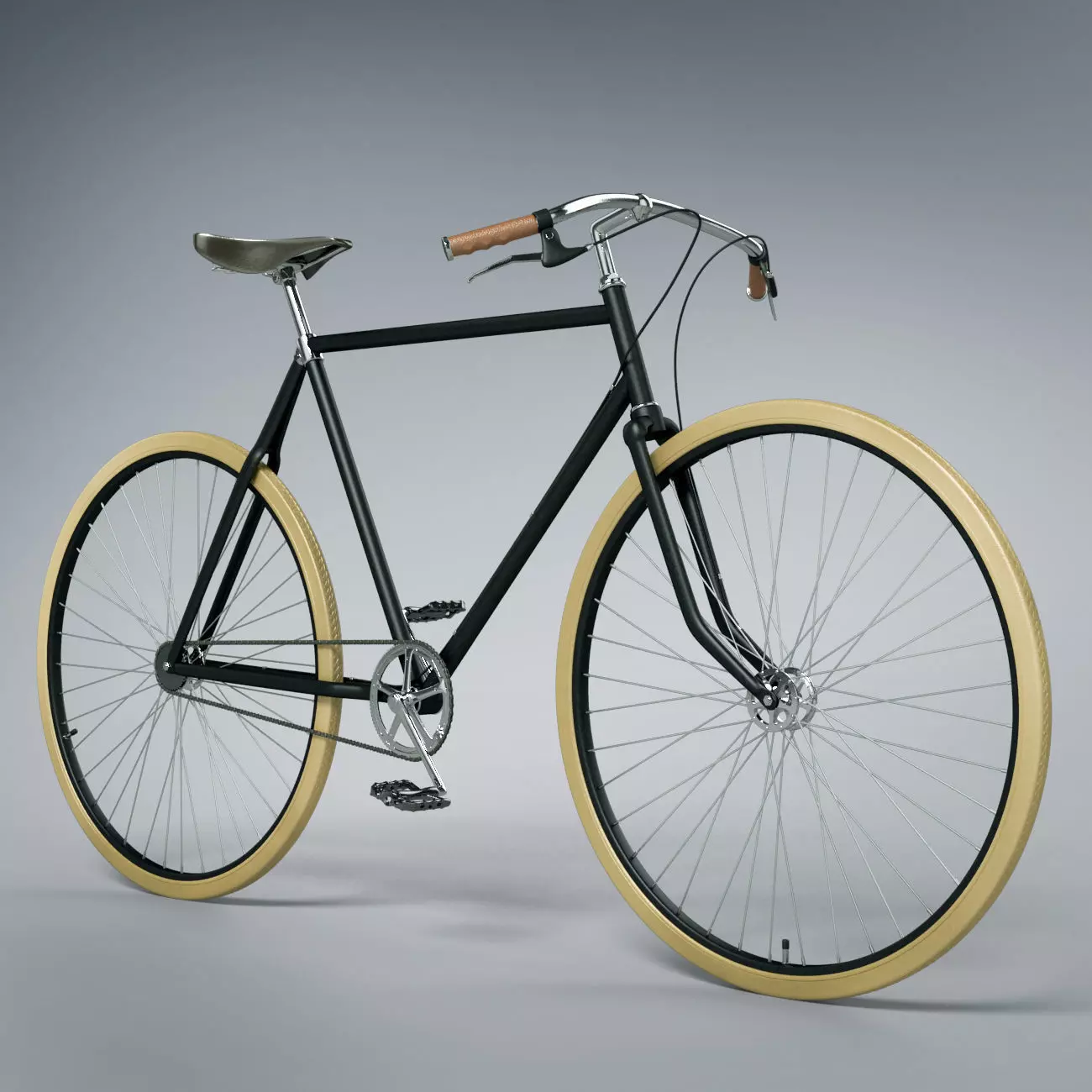 Bicycle pashley 3D model_0
