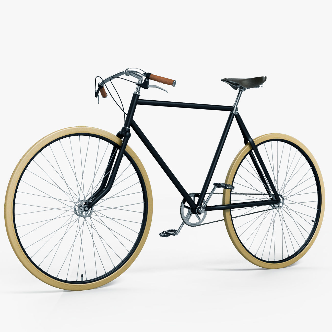 Bicycle pashley 3D model_9