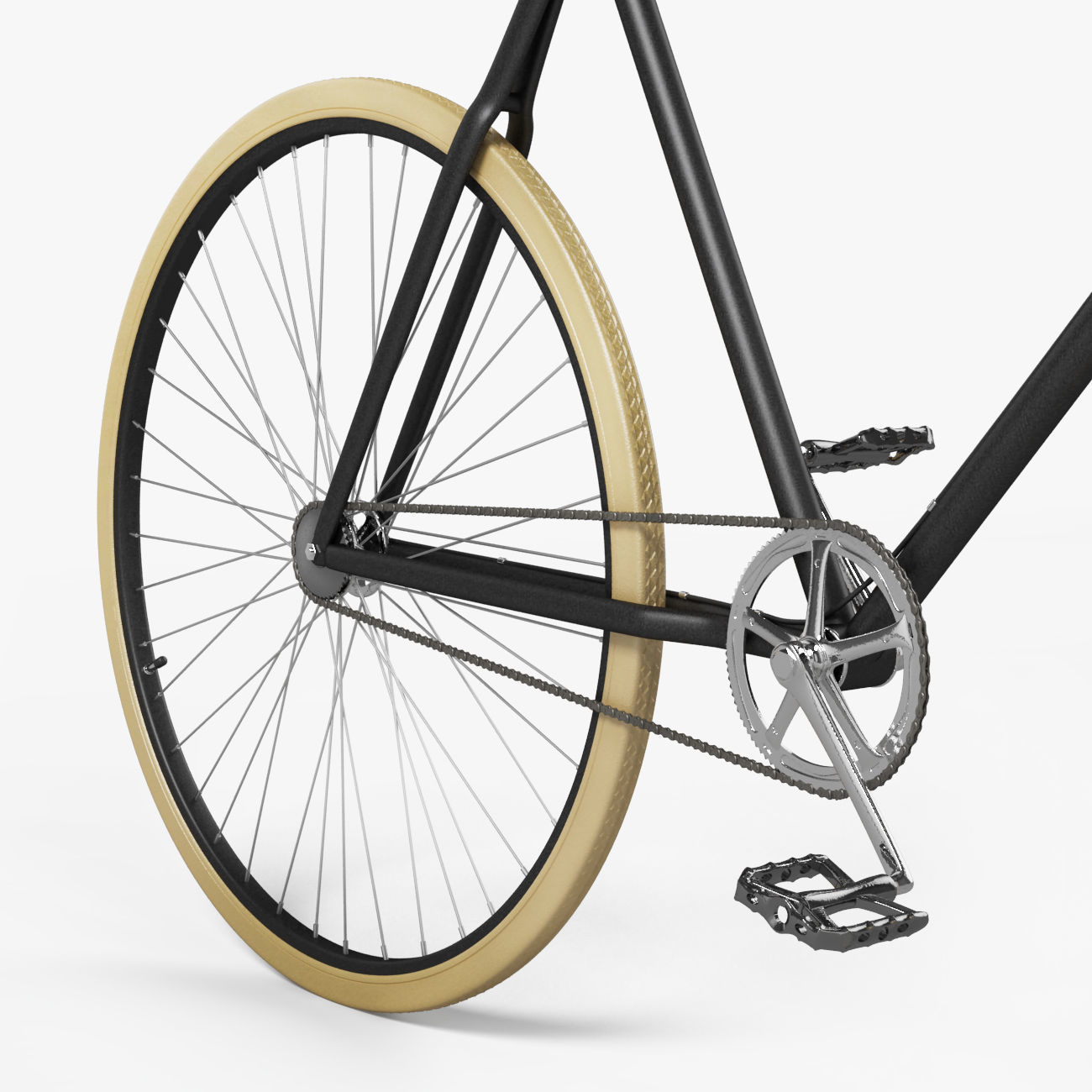 Bicycle pashley 3D model_5