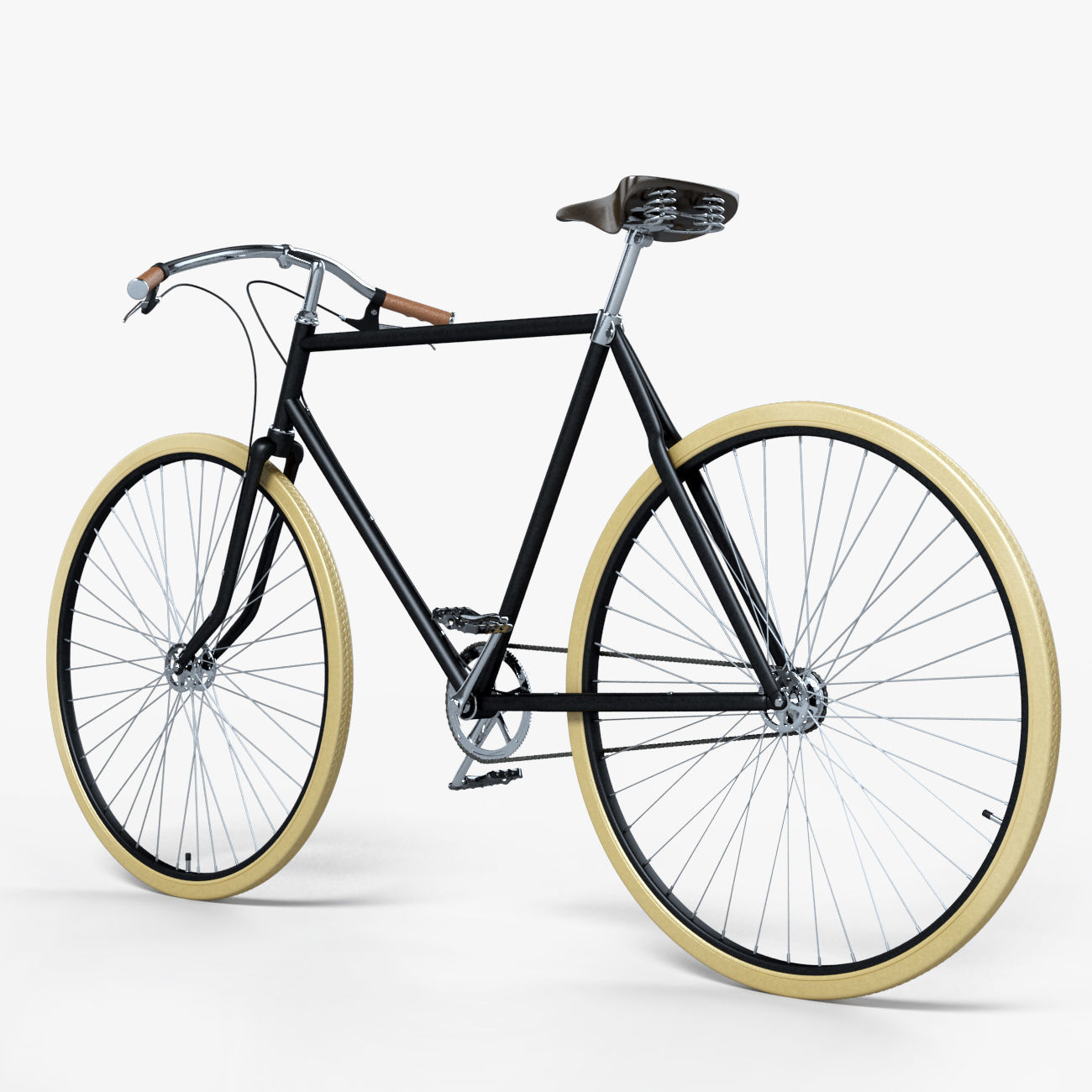 Bicycle pashley 3D model_7